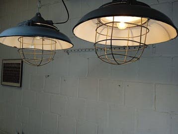 Plafondlamp - Oké 2 - Emaille, Staal, IJzer, Antiek en Kunst