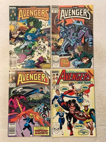 Avengers (1963) 20 comics in Range # 297 to 347 + Annuals!, Livres