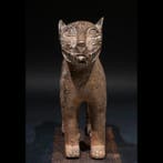 Luipaard - antiek brons - Yoruba - Nigeria