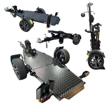Motoraanhang Lorries MT1 Black Edition Motortrailer 750kg, Ophalen