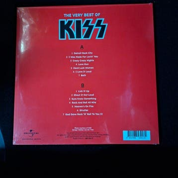 KISS - The Very Best Of KISS - Red Translucent vinyl -, Cd's en Dvd's, Nieuw in verpakking