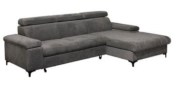 Macon slaapbank / zetelbed antraciet (nieuw, outlet), Nieuw, Stof