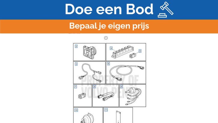 Bieden: Volvo Penta EVC steering control helm, Watersport en Boten, Bootonderdelen, Ophalen of Verzenden