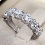 Sans prix de réserve - Bague déternité - 14 carats Or blanc