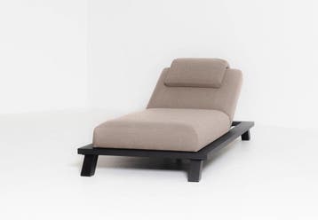 Flow. Crystal daybed taupe chiné |   Sunbrella | SALE, Tuin en Terras, Nieuw