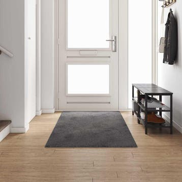vidaXL Tapijt Loper Grijs 100 x 300 cm 100% Polypropyleen, Verzenden
