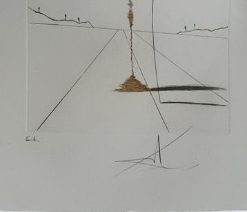 Salvador Dali (1904-1989) - Don Quichotte, Antiquités & Art