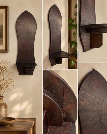 Wandtafel - Hout - houten wandconsole