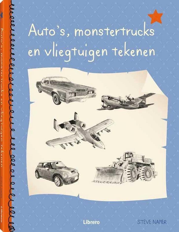 Autos, monstertrucks en vliegtuigen tekenen 9789089985293, Livres, Loisirs & Temps libre, Envoi