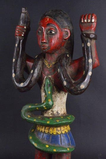 Standbeeld van Mami-Wata - Gouro - Ivoorkust