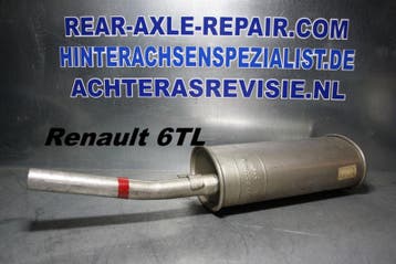 Uitlaatdemper, einddemper Renault R6TL. (Uitlaten, Overig), Verzenden, Nieuw, Renault
