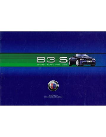 2003 BMW ALPINA B3 S BROCHURE DUITS, Nieuw