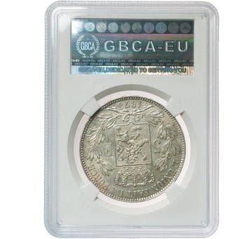 België. Leopold II. 5 Francs 1873, Certified by GBCA - EU as