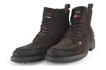 Pantofola dOro Veterboots in maat 43 Bruin, Bruin, Verzenden, Boots, Zo goed als nieuw