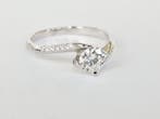 Bague de fiançailles - 14 carats Or blanc - 0.59ct. tw.