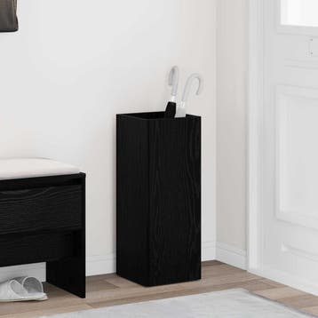 vidaXL Opslaghaak & Rek Zwart Eiken 25 x 24,5 x 64 cm, Verzenden, Nieuw