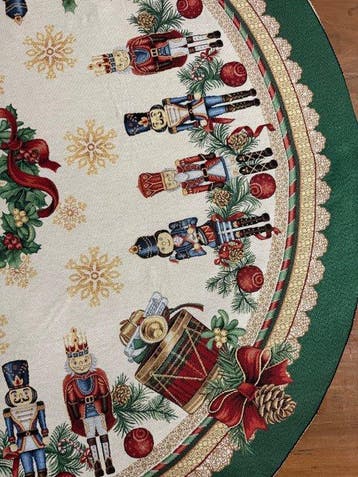 “La magie de Noël” - Nappe - 140 cm - 140 cm, Antiek en Kunst