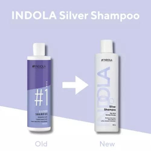 Indola Silver Shampoo, Handtassen en Accessoires, Uiterlijk | Haarverzorging, Gel, Wax, Haarlak of Mousse, Nieuw, Verzenden