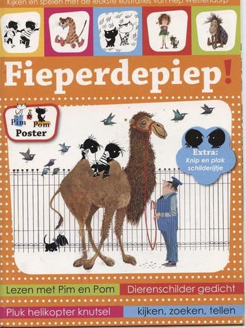 Fieperdepiep - nr 4 - Tijdschrioft voor Peuters en Kleuters, Boeken, Verzenden, Gelezen, Westendorp