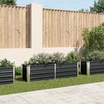 vidaXL Plantenbak verhoogd 160x40x45 cm gegalvaniseerd staal, Verzenden, Nieuw