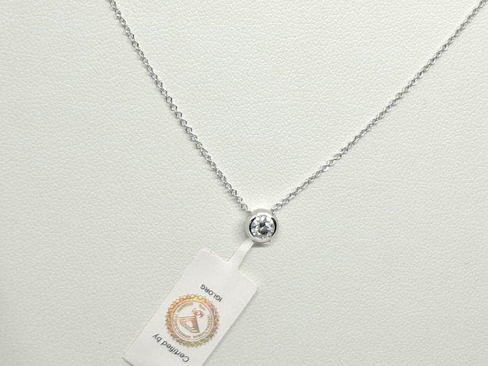 Ensemble de bijoux 2 pièces - 18 carats Or blanc - 0.82ct., Bijoux, Sacs & Beauté, Bijoux anciens