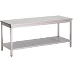 Werktafel | RVS | Bodemschap | Diepte 700 | Hoogte 880/930, Verzenden, Nieuw in verpakking