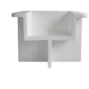 101 Copenhagen Brutus Lounge Chair - Bone White - Ongebruikt, Verzenden