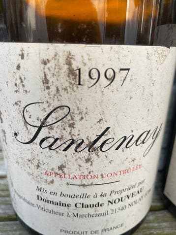 1992 & 1997 Claude Nouveau - Santenay - 2 Magnums (1,5 l), Nieuw