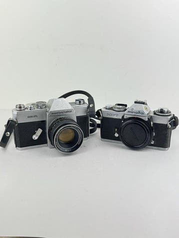 Mamiya-Sekor, Minolta 1000 DTL with 55mm Lens, XD7 Body