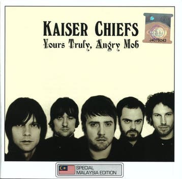 Kaiser Chiefs - Yours Truly, Angry Mob (CD, 2007), Cd's en Dvd's, Verzenden, Zo goed als nieuw