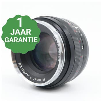 Zeiss 50mm F/1.4 Planar T* Canon | Tweedehands, Verzenden