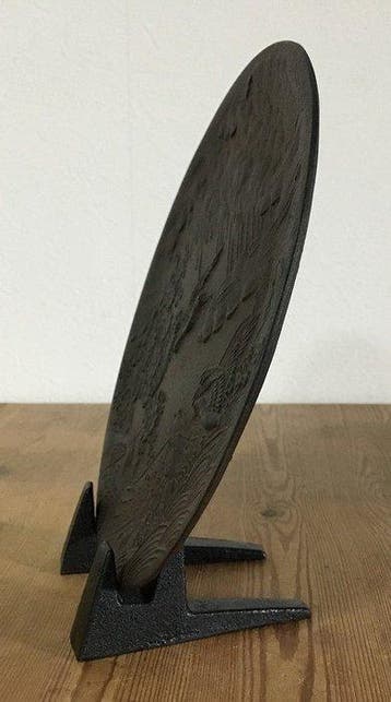 Kyoto Artisan Decorative Cast Iron Plate - Shinto Goshinkyo