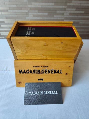 Magasin général - Intégrale + ex-libris - 3x B + coffre en