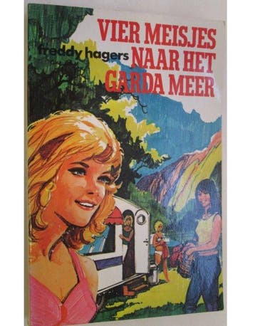 Vier meisjes naar het gardameer 9789020602982 Hagers, Verzenden, Gelezen, Hagers