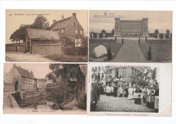 België - Stad en Landschap - Ansichtkaart (151) - 1900-1970, Gelopen