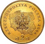 Wereld. Unique 6-Coin World Lot: Poland, UK, Belgium,
