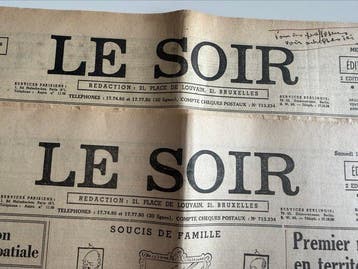 Le Soir (volé) : Ensemble de 2 fascicules « L’Etoile, Nieuw