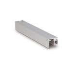 Glazen balustrade vloermontage 1.0kN Top Cover profielen-Alu, Verzenden, Nieuw