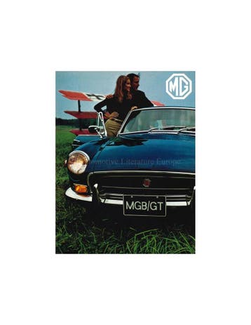 1970 MG MGB GT BROCHURE ENGELS, Ophalen of Verzenden