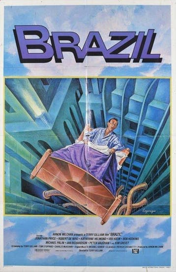 Terry Gilliam - Brazil (1985) - Original Movie Poster &, Nieuw