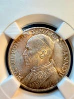 Vaticaan. Pio XII (1939-1958). 5 Lire 1940 - MS 64, NGC Mint