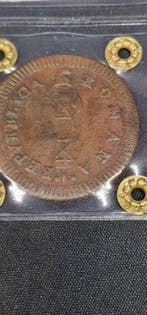 Italië, Eerste Romeinse Republiek 2 Baiocchi 1798