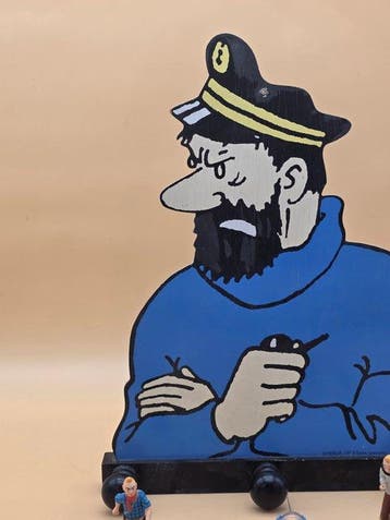 hergé - Speelgoed Porte manteau et figurines