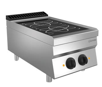 Inductiekookplaat | 700FX | 2 Kookpitten, 2x5kW | Ø220mm |, Verzenden