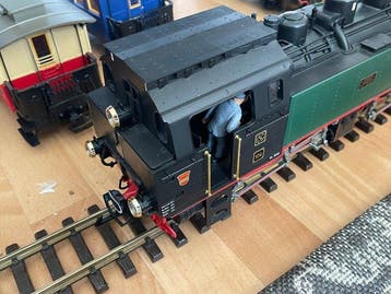 LGB G - 20851 - Tender locomotief (1) - Stoomlocomotief #104