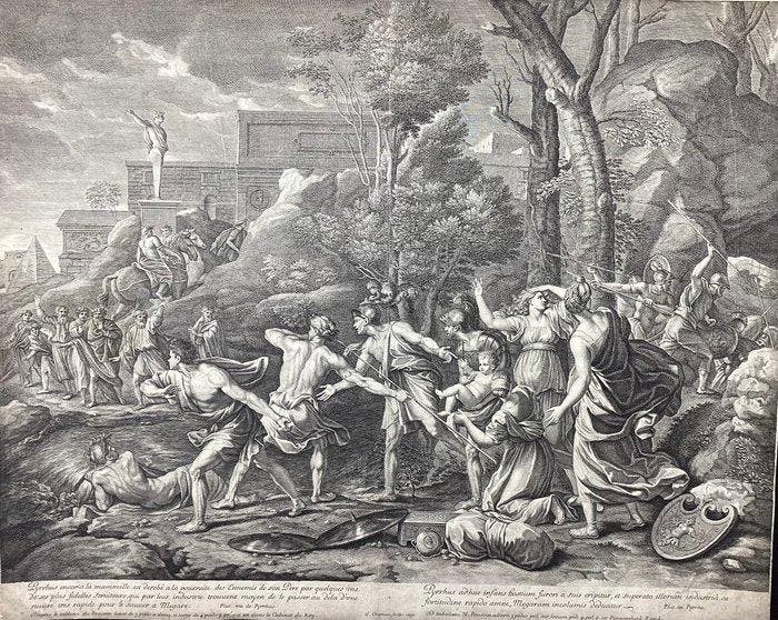 Nicolas Poussin, inc. Guillaume Chasteau (1635-1683) - Il, Antiquités & Art, Antiquités | Autres Antiquités