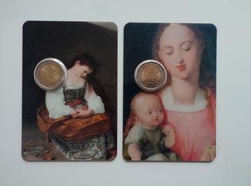 Saint-Marin. 2 Euro 2021 Albrecht Durer + Caravaggio (2