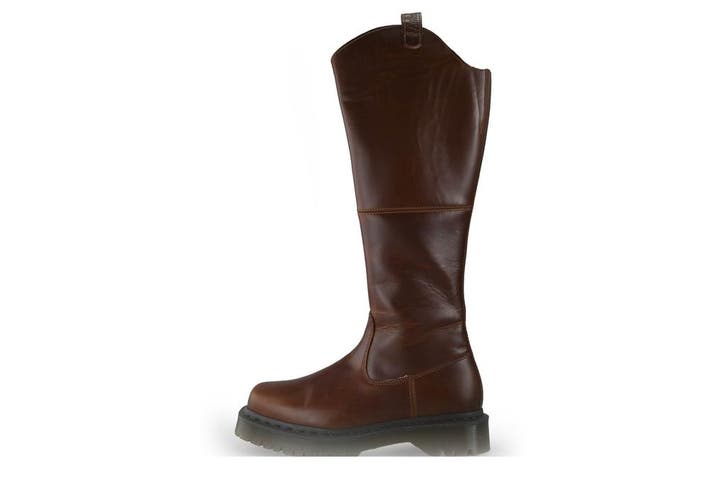 Dr. Martens Laarzen in maat 40 Bruin, Kleding | Dames, Schoenen, Bruin, Zo goed als nieuw, Hoge laarzen, Verzenden