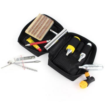 Datona Auto- en motorbanden reparatieset met CO2-patronen, Ophalen of Verzenden, Nieuw
