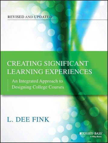 Creating Significant Learning Experience 9781118124253, Verzenden, Gelezen, L. Dee Fink